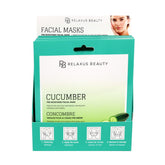 Wholesale Cucumber Face Mask - Displayer of 12